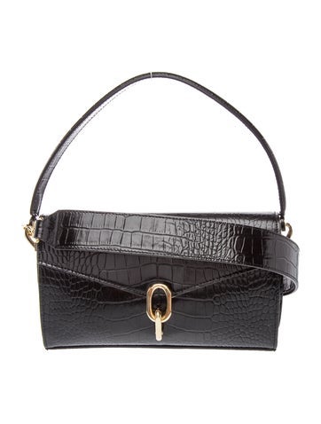 Anine Bing Leather Top Handle Bag