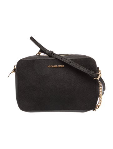 Saffiano Leather Crossbody Bag