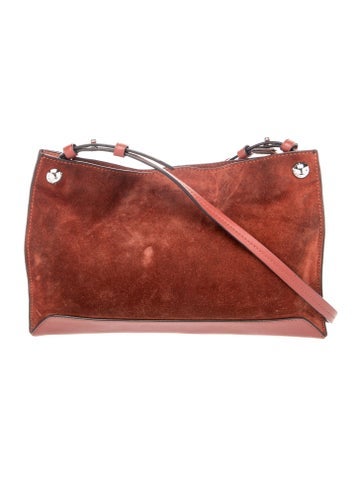 Suede Crossbody Bag