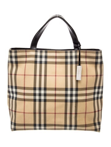Nova Check Top Handle Bag