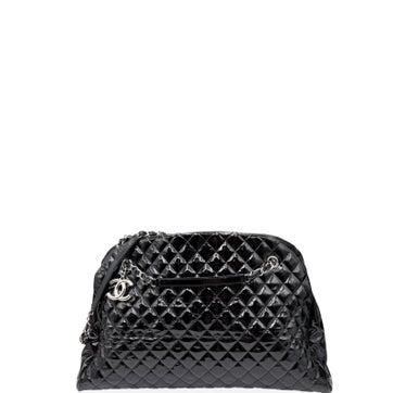 Patent Leather Bowling Bag