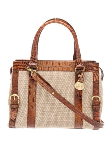 Brahmin Leather Top Handle Bag