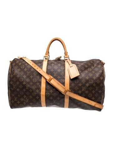 LV Monogram Keepall Bandouliere 60