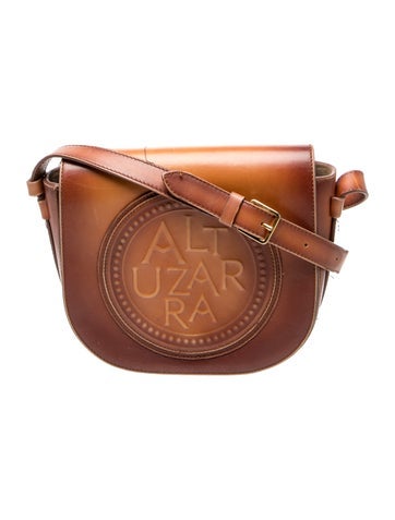 Altuzarra Leather Messenger Bag