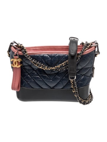 Small Chevron Gabrielle Hobo