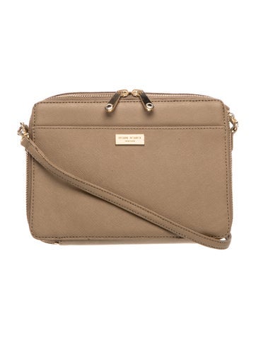 Saffiano Leather Crossbody Bag