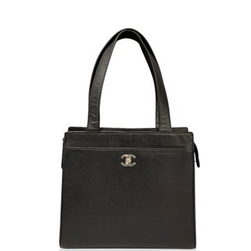 Calfskin Top Handle Bag