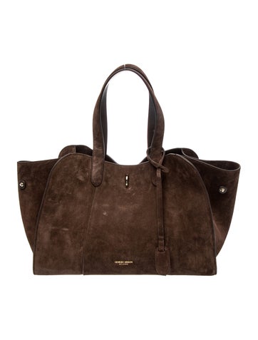Suede Tote
