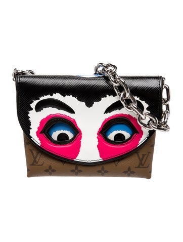 Monogram Reverse Kabuki Masks Pochette