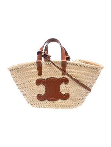Raffia Teen Triomphe Classic Panier Tote