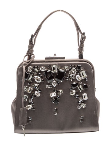 Raso Raso Ricamo Frame Bag Mini