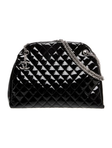 Large Patent Just Mademoiselle Bowling Bag
