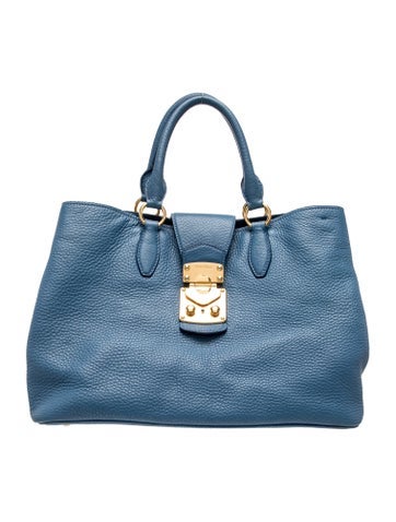 Leather Top Handle Bag