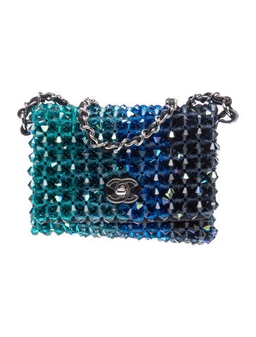 Mini Crystal Flap Bag