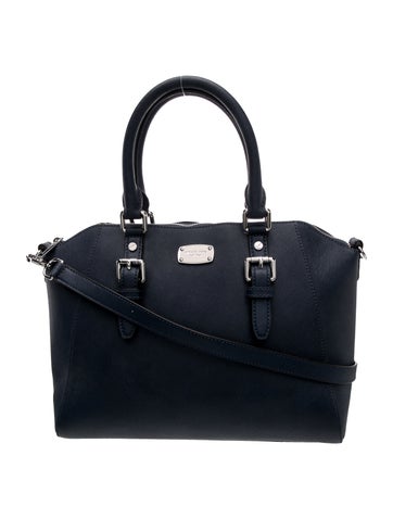 Saffiano Leather Top Handle Bag