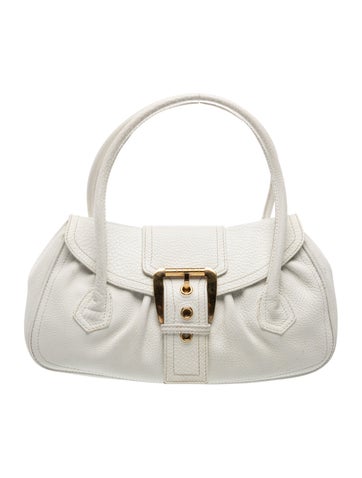 Leather Top Handle Bag