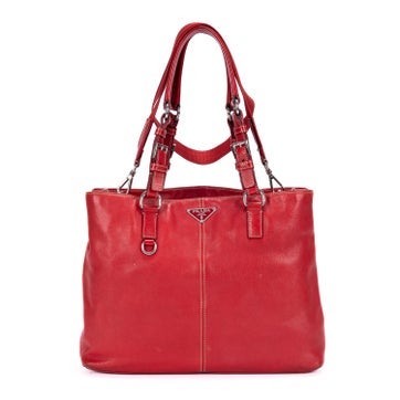Leather Shopping Tote