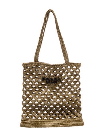Raffia Grass Top Handle Bag