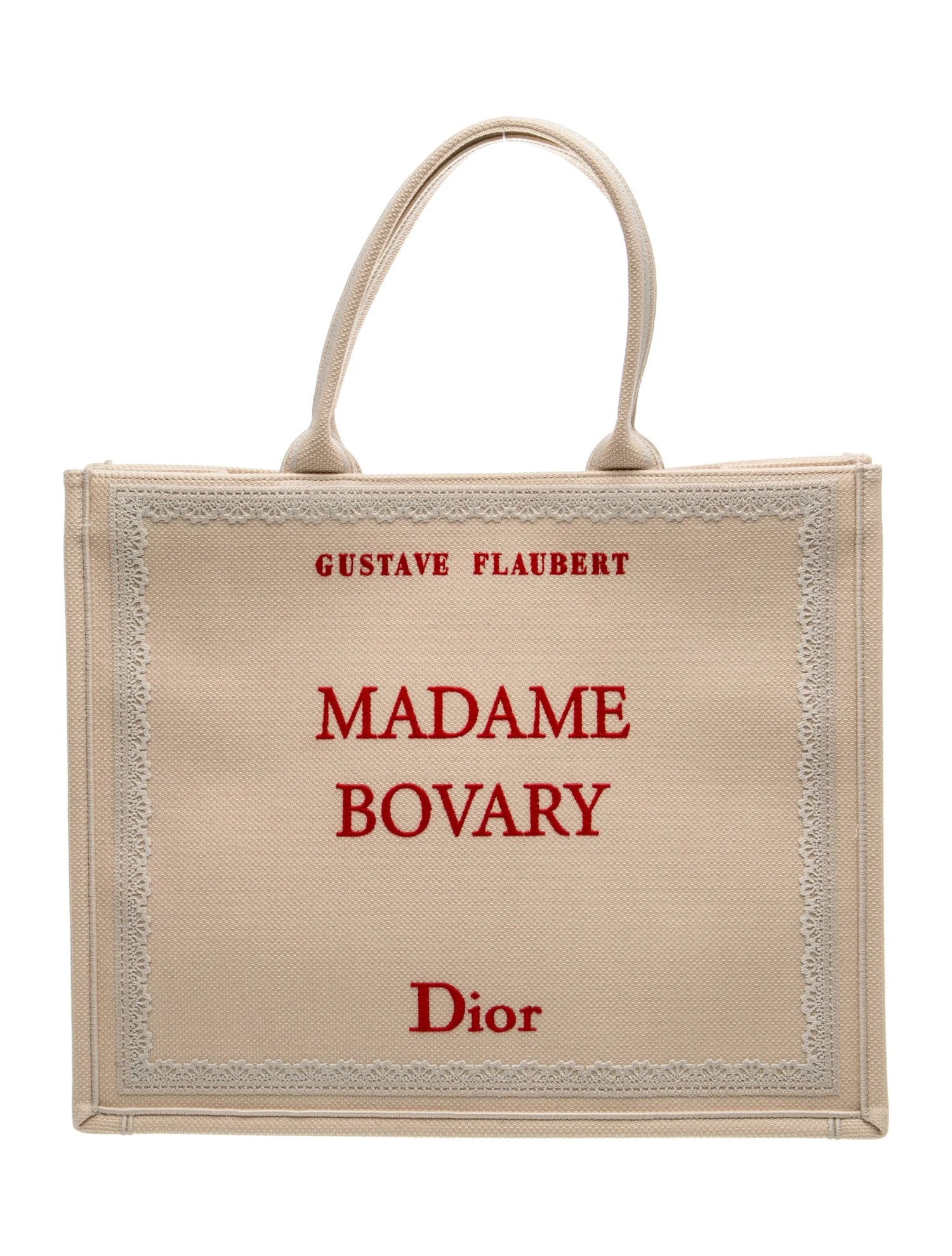 Canvas Large Madame Bovary Book Tote Large 2025