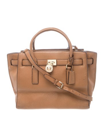 Leather Top Handle Bag