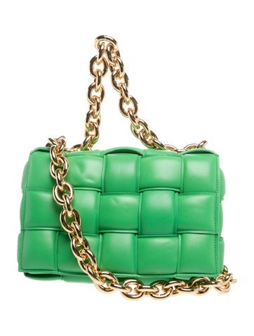 Intrecciato Chain Padded Cassette Maxi