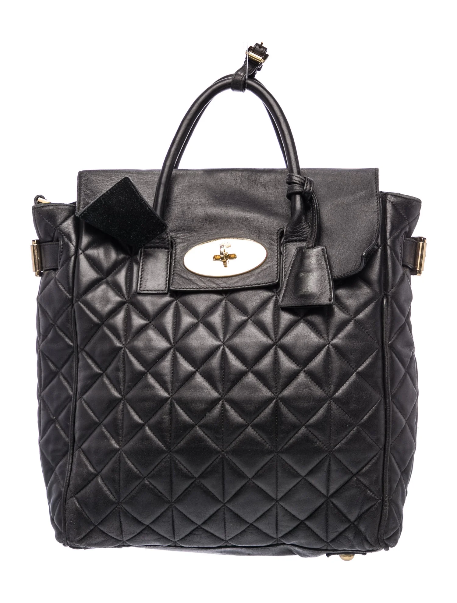 Quilted Top Handle Bag