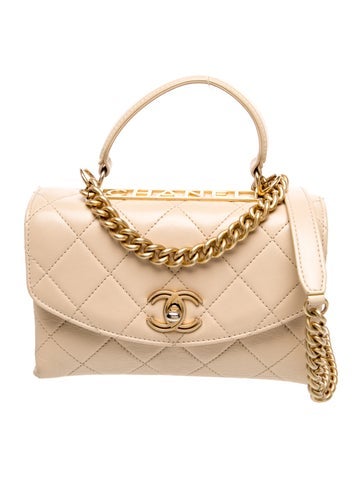 Small Trendy Spirit Top Handle Bag