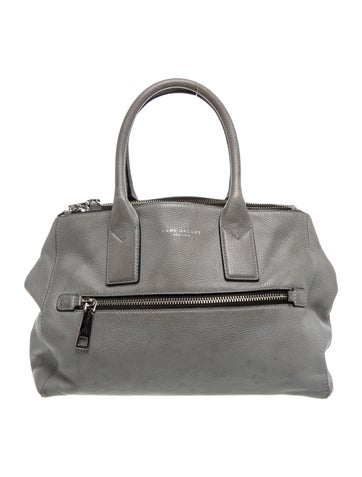 Leather Top Handle Bag