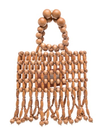 Bamboo Top Handle Bag w/ Tags
