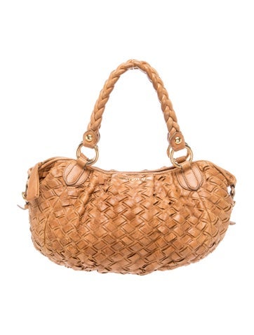 Leather Top Handle Bag
