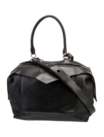 Leather Top Handle Bag