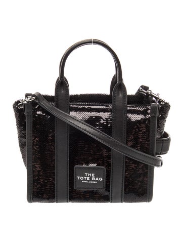 Sequins Top Handle Bag