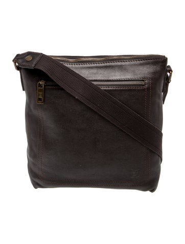 Taiga Leather Sac Plat