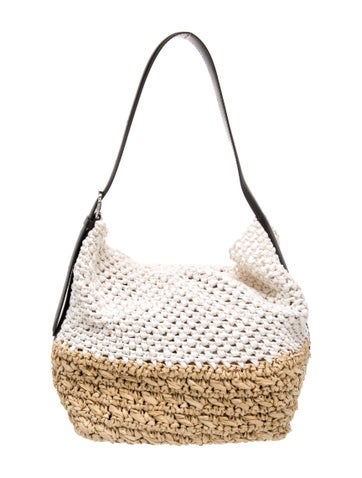 Signature Toteme Belted Paper Raffia Medium