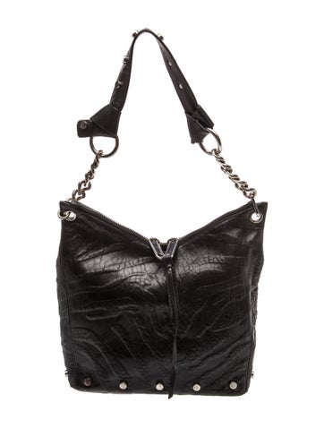 Leather Top Handle Bag