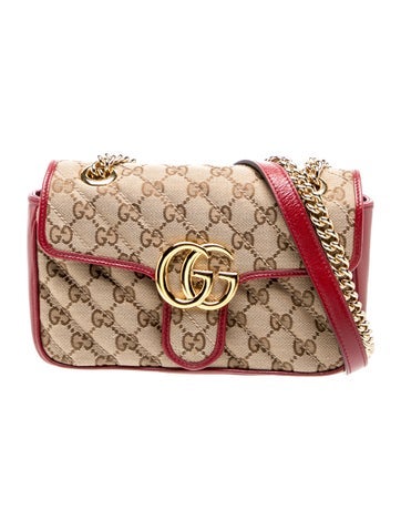 GG Canvas Marmont Mini