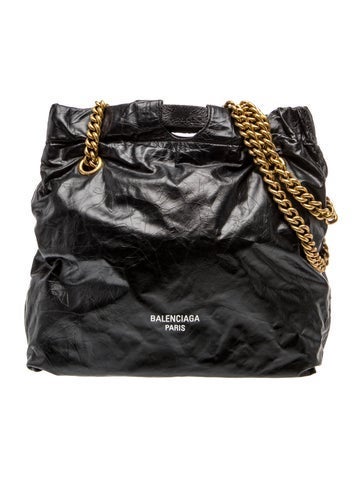 Leather Crush Tote bag Small 2023