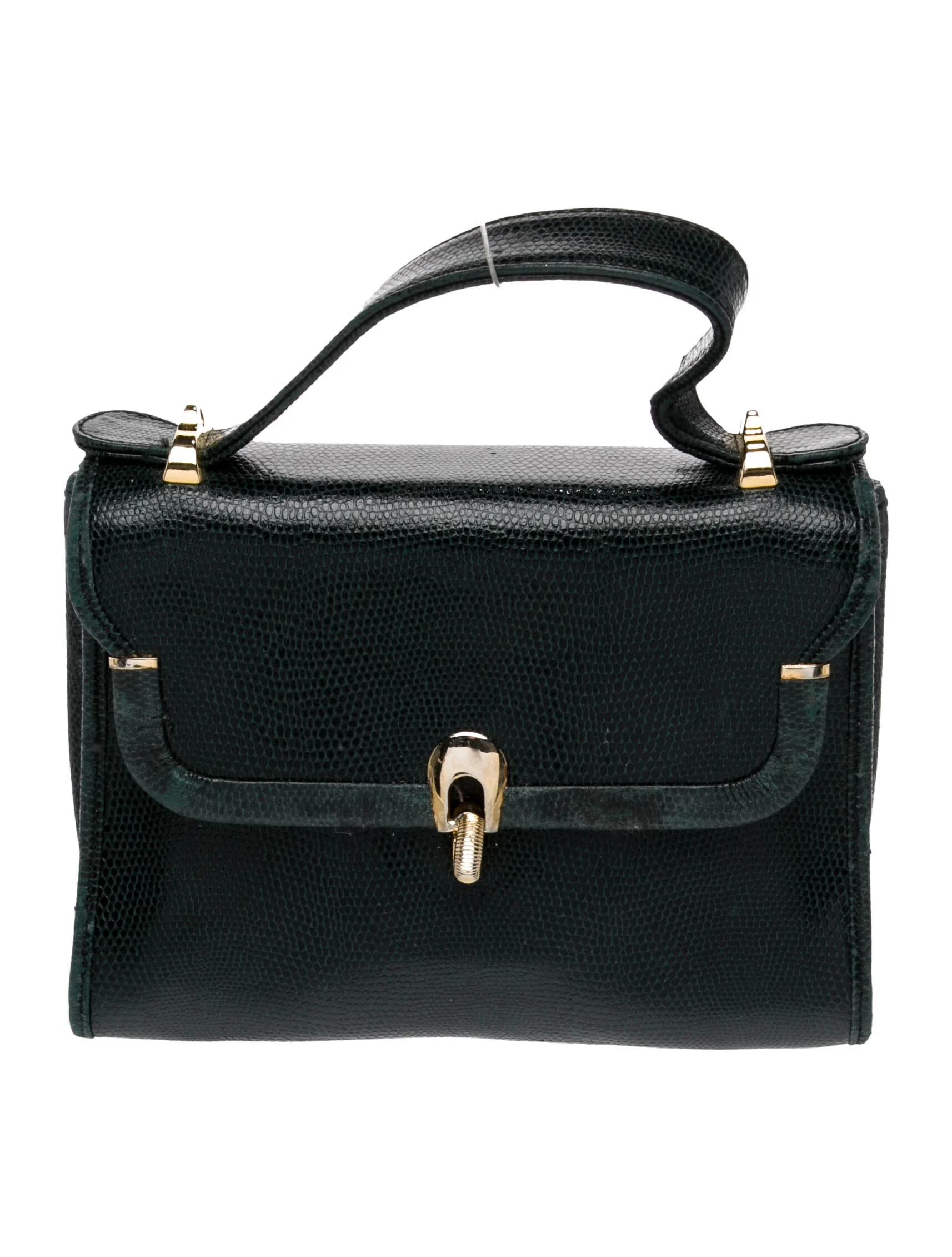 Leather Top Handle Bag