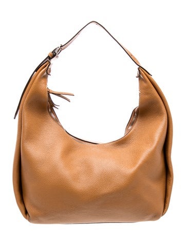 Leather Toteme Brown Leather Hobo Bag Small
