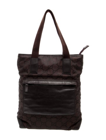 GG Nylon Shoulder Bag Vintage