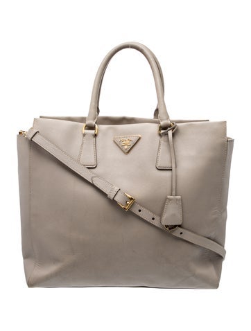Saffiano Leather Top Handle Bag