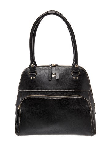 Leather Top Handle Bag