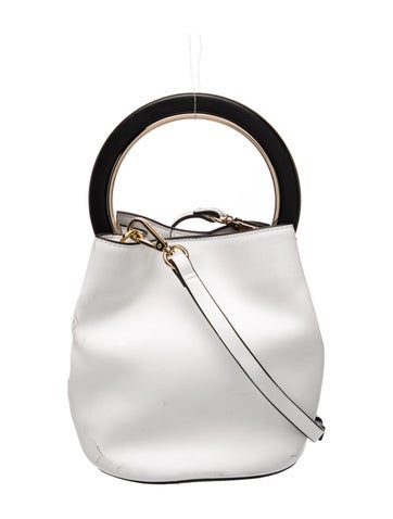 Leather Top Handle Bag