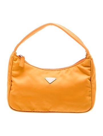 Tessuto Nylon Top Handle Bag