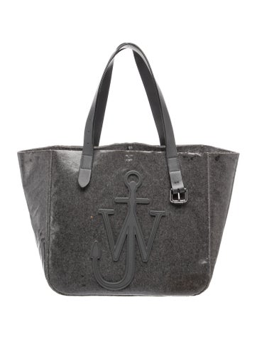 Wool Top Handle Bag