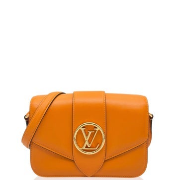 Louis Vuitton Calfskin LV Pont 9 PM