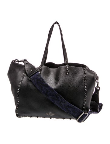 Rockstud Rolling Reversible Tote Medium