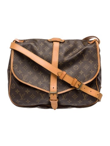 Louis Vuitton LV Monogram Saumur 35