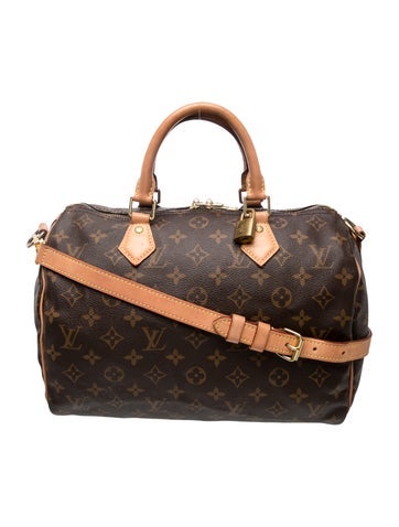 LV Monogram Speedy Bandouliere 30