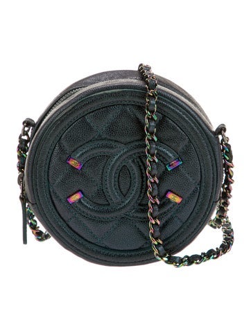 Filigree Round Crossbody Bag